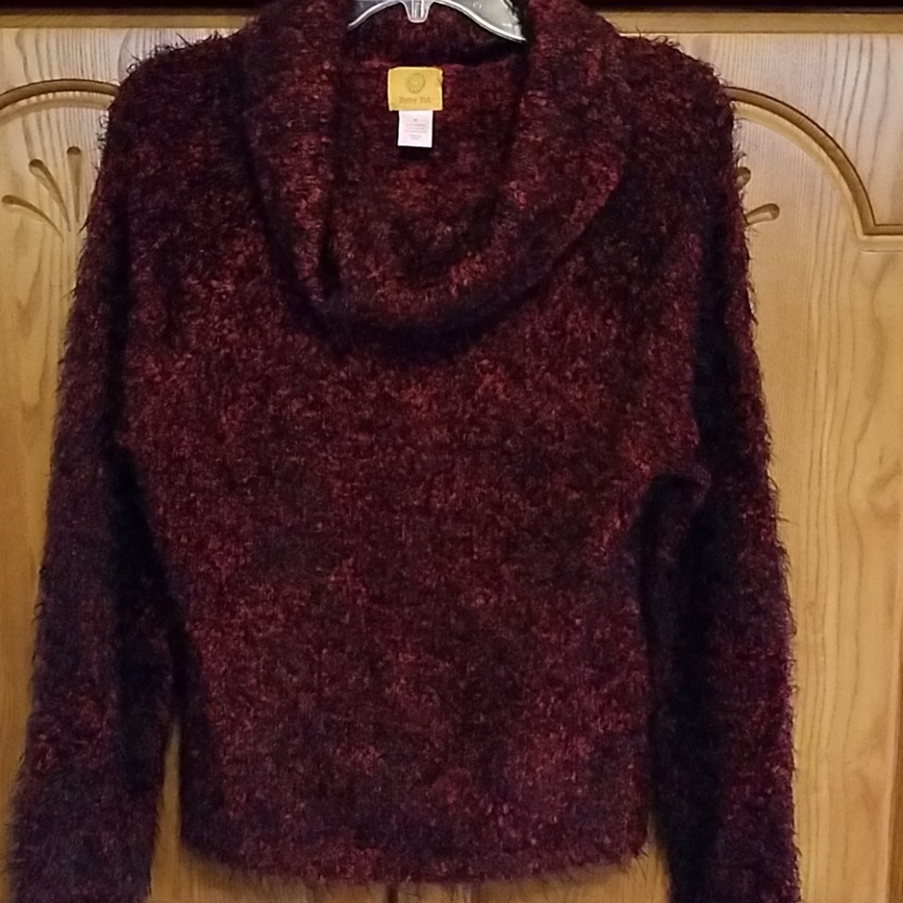 Red and black sweater. NWOT